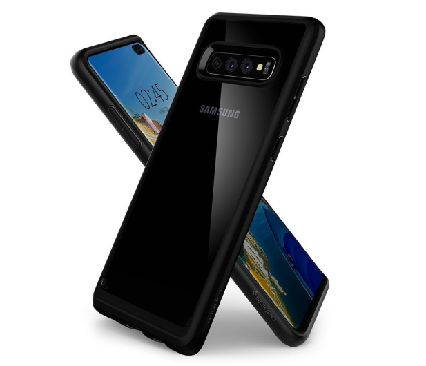 Spigen Ultra Hybrid do Galaxy S10+ Matte Black - 479337 - zdjęcie 2